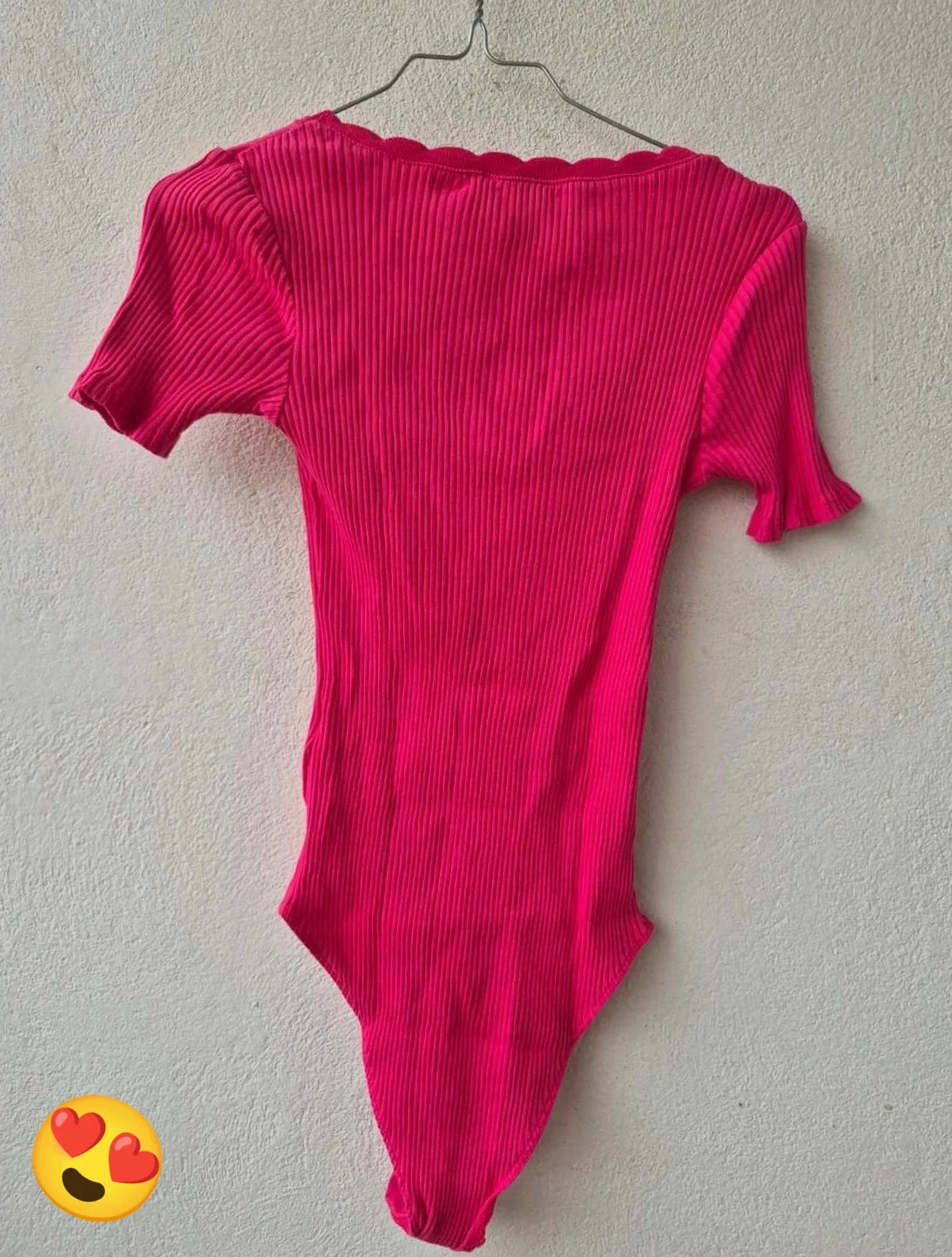 Pink plain bodysuits – photo 5
